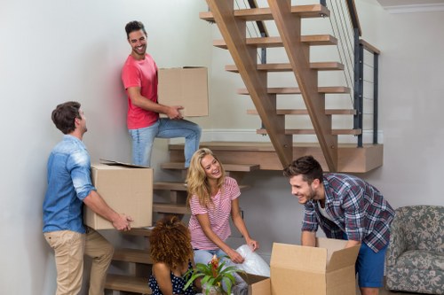 Residential removals planning in Hackney streets