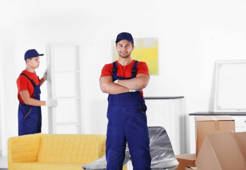 Hackney man and van service helping with a flat move and stair access