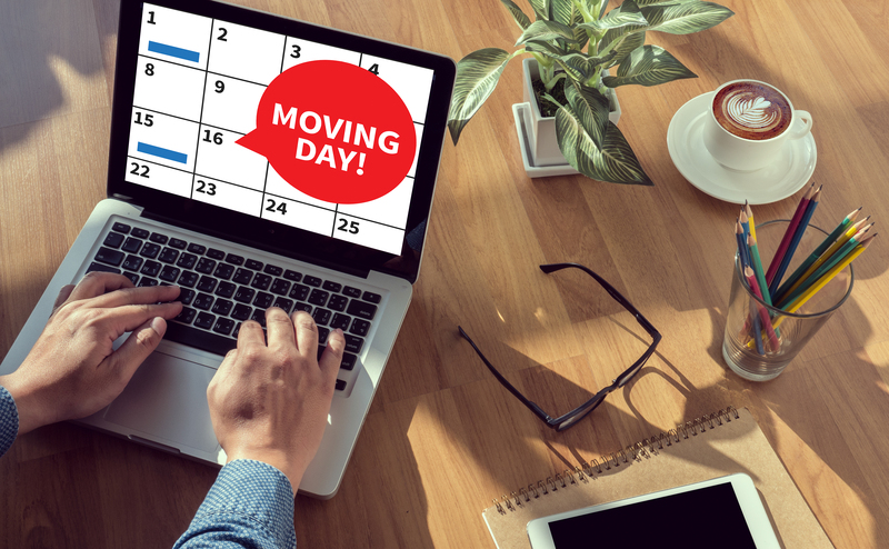 Resolution update for a moving service complaint